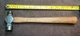 Vtg CRAFTSMAN 38463-8oz-M Ball Peen Hammer, W/ Wood Handle