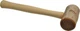 Garland 3/4 Lb Head Rawhide Mallet Wood Handle