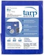 Kotap Blue Poly Tarp 19 ft x 19 ft 6 in Lightweight Waterproof Durable Cover