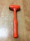 MAC USA Tools Dead Blow Ball Peen Hammer CH50DS Orange 28oz
