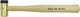 Grace USA 8 Ounce Brass Hammer with Delrin Tip, Gunsmith Tools & Accessories,...