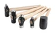 Titan Tools 5 pc. Hickory Wood Handle Hammer Set (85070)