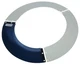 	MSA 697410 V-Gard Sun Shield - Standard V-Gard Hat/Full Brim Attachment Poly...