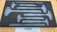 Snap-on Tools TITANIUM FOAM ORGANIZER for 6pc DeadBlow Hammer Set FMHBBD02BDT