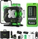 Huepar 16 Lines Self Leveling Laser Level 4X360&deg; Cross Line Laser with Receiver 