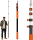 AgiiMan 26FT Reach 5-20FT Aluminum Telescoping Extension Pole Flip Lock Open Box