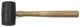 Apex KD82259 GearWrench 16 Oz Rubber Mallet With Hickory Handle, Black