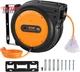 VEVOR Retractable Extension Cord Reel, 65 FT, Heavy Duty 12AWG/3C SJTOW Power Co