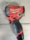NEW MILWAUKEE 2562-20 M12 FUEL 12V 3/8" Stubby Impact Wrench - With CP2.0 Batt