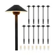 Gardencoin Low Voltage Pathway Lights (6.69'' Shade, 21.54'' Tall) 12V Outdoo...