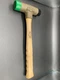 Lixie 125H-MH - 22 Oz. Dead Blow Hammer - 1-1/4" Dia. Replaceable Black,green 