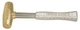 American Hammer AM3BRAG Brass Alloy Non Marring Industrial Hammer 3 lb. 3.75"
