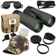 Vortex Optics Diamondback HD 10x42 Binocular with Free Camo Forest Hat Bundle