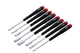 26590 Nut Driver Set with Precision Handle, 2.5 to 6Mm, 8 Piece Set