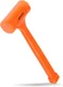 Neiko 02846A 1 LB Dead Blow Hammer, Neon Orange I 1 Pound, 