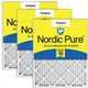 Breathe Cleaner Air - Nordic Pure MERV 10 Pleated Filters 3 Pack