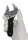 BOOSDEN Adjustable Wrench, 6 inch Stubby, Chrome Vanadium Medium, Black 