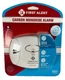 First Alert CO605 Carbon Monoxide Detector Plug-In Battery Backup White Sealed