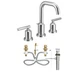 MOEN TV6142 Gibson Two-Handle Widespread Bathroom Faucet- Chrome