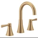 Moen 84023BZG Ronan Widespread Bathroom Faucet w VALVE & DRAIN - Bronzed Gold