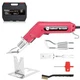 ROMECH 100W Fabric Cutter Rope Cutter, Pro Electric Hot Knife Heat Sealer wit...