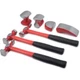 Titan 15084 Auto Body Hammer Set 7-Piece Fiberglass Hammers