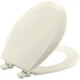 NEW Bemis 500EC 346 Round Toilet Seat Biscuit Durable Enameled Wood Easy Clean