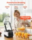 VEVOR Blender, 68 oz Professional Countertop Blenders with Shield, 2200W 26000RP