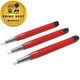 TAURISH Fiberglass Scratch Brush 4.5" x 0.4" x 0.3" with bristles, Red
