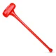 Dead Blow Hammer 12 Lb 3 Inch Head Red Ergonomic Handle NEIKO 02882B 36-1 36-1/2