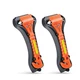 Luxtude Window Breaker Seatbelt Cutter, Car Breaker, 2 Pack, Orange 