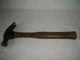 Vintage PEXTO Wooden Handle Claw Hammer 21 oz. Total Weight