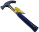 2 Estwing E3-16C 16 oz. Curved Claw Hammers_Nylon Vinyl Grip. Rust On Heads