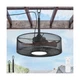 LEDIARY Gazebo Fan,Outdoor Ceiling Fan with Light for Patios and Remote, IP65...