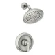 MOEN Halle 82971SRN Single Handle 1-Spray Shower Faucet 1.75 GPM in Spot Resist