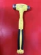 Snap-on Tools USA 24oz/650g HIVIZ YELLOW Soft Grip Dead Blow Hammer HBBD24HV