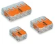 Wago (100) 221-412 (50) 221-413 (25) 221-415 Lever-Nut Assortment Pack