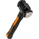 Klein Tools H80693 Sledge Hammer, 3-Pound Dual-Faced Hammer with Fiberglass H