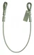 Guardian Fall Protection 10440 3-Foot Vinyl Coated Galvanized Cable Choker An...