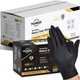 Nitrile Gloves XL 6mil 1000ct Black Heavy Duty Disposable TitanFlex Raised Work Nitrile Gloves XL 6mil 1000ct Black Heavy Duty Disposable TitanFlex Raised Work