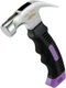 8oz Magnetic Claw Hammer Small Stubby Nail Tool Woodworking House Repair Purple
