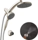 Delta 6-Setting PivotPro 3-in-1 Combination Shower Head with ProClean Spray, ...