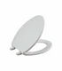 Kohler K-4774-0 Brevia WHITE Elongated Toilet Seat with Q2 Advantage bathroom