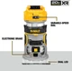 DEWALT DCW600B 20V MAX XR Cordless Brushless Fixed Base Compact Router Tool Only