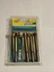 WOLFCRAFT Forstner Wood-Boring Four Bit Set #3341 Titanium Nitride Coated NEW