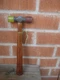 Vintage 4 oz. Head x 10" Length ** CRAFTSMAN *** Mallet Rubber Hammer 38298 USA