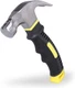 EFFICERE 8-Oz. All-Purpose Stubby Hammer with Magnetic Nail Starter, Durable All