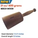 21oz Wood Carving Mallet for Heavy Chiseling Carve Wood Sculpture Wooden Hammer