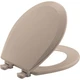 Bemis 500EC 068 Round Closed Front Toilet Seat with Cover in Fawn Beige