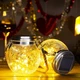 Solar Lantern 4 Pack Hanging Garden Lights 30 LED Waterproof Warm White ROSHWEY
